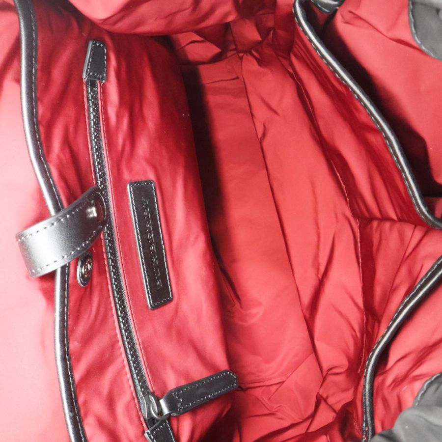 黑色 尼龍 DRIFTON 後背包【BURBERRY 巴寶莉】 3963415-4