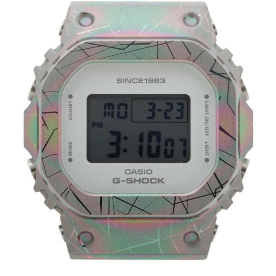 卡西歐 G-SHOCK GM-S5640GEM-7JR 彩虹鏤空女錶 40週年紀念版 冒險家之石系列-0