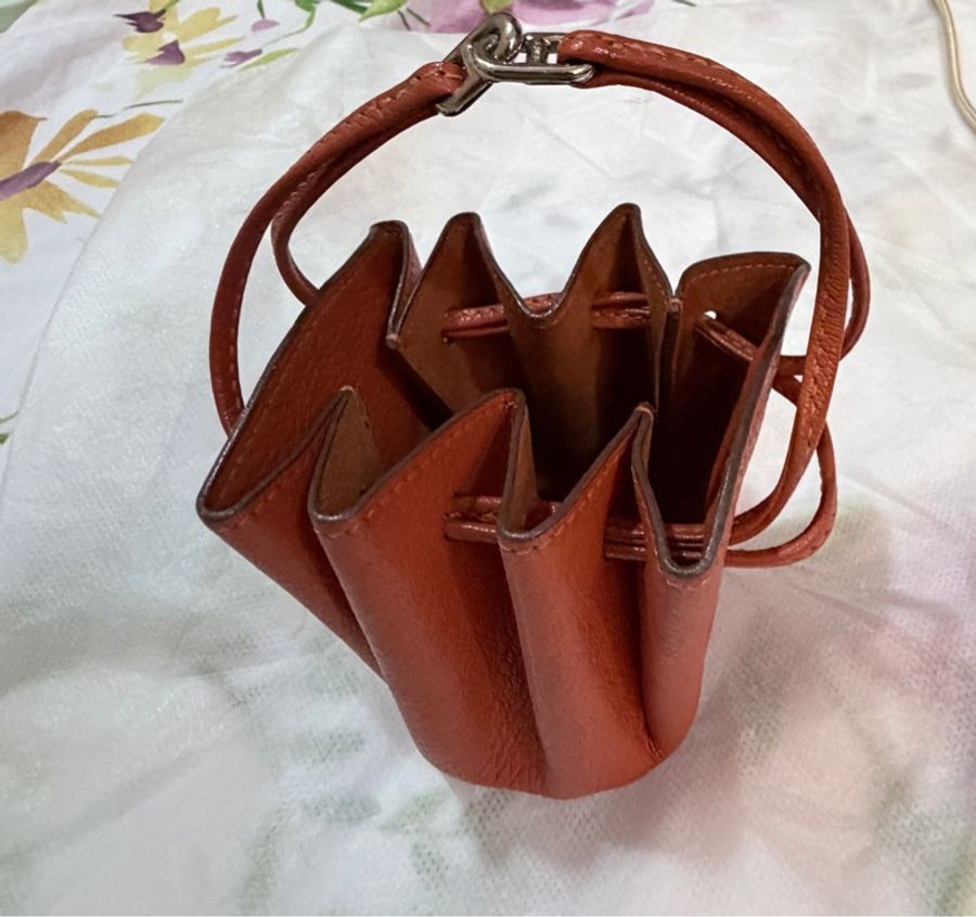 愛馬仕Hermes 絕版元寶零錢袋❤️絕版❤️-8