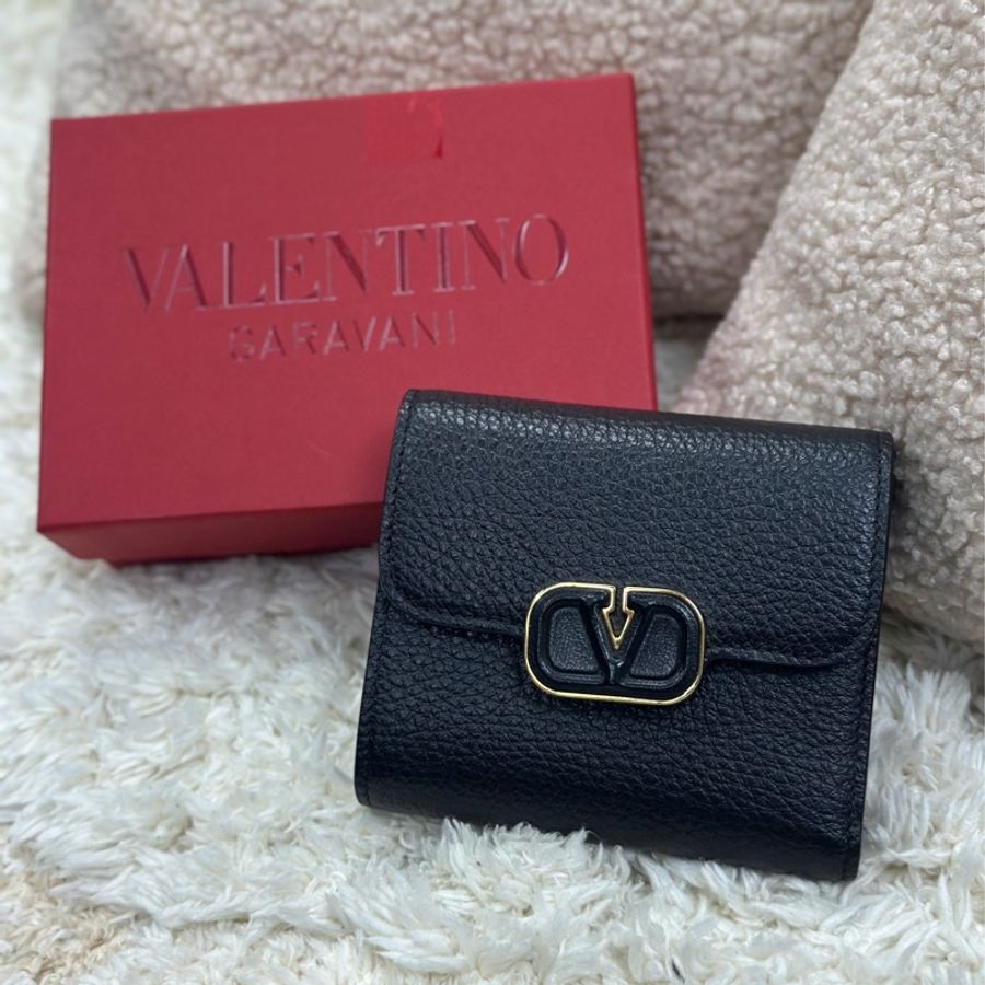 Valentino VLogo Compact Wallet 短錢包-0