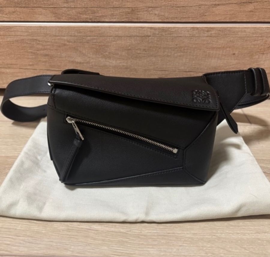 (新款)Loewe Mini Puzzle 斜背 腰包 胸口包-0