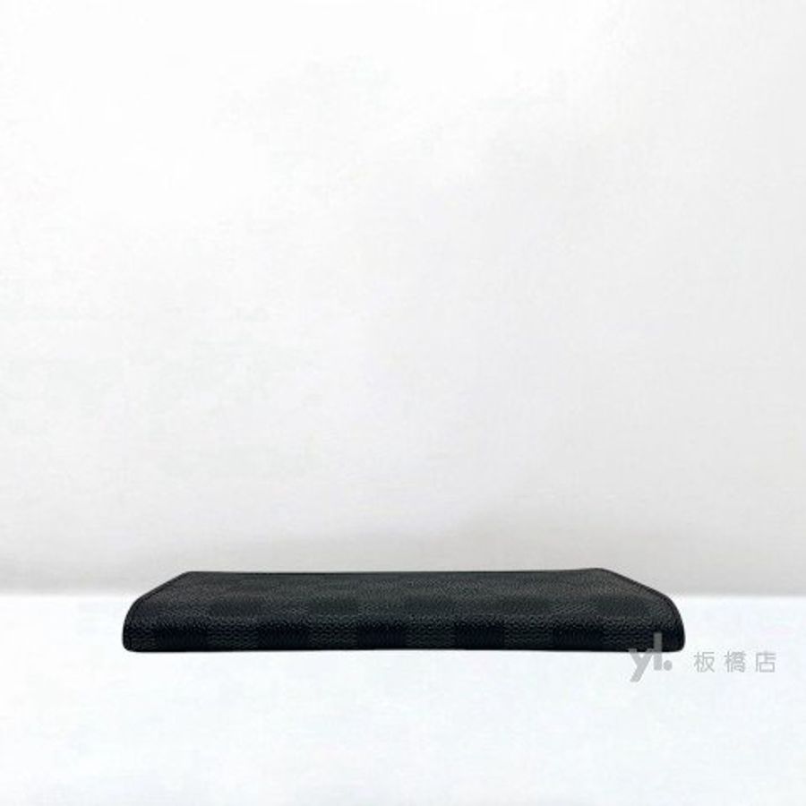 Y2012-LV 黑棋盤格對開長夾N62227-6