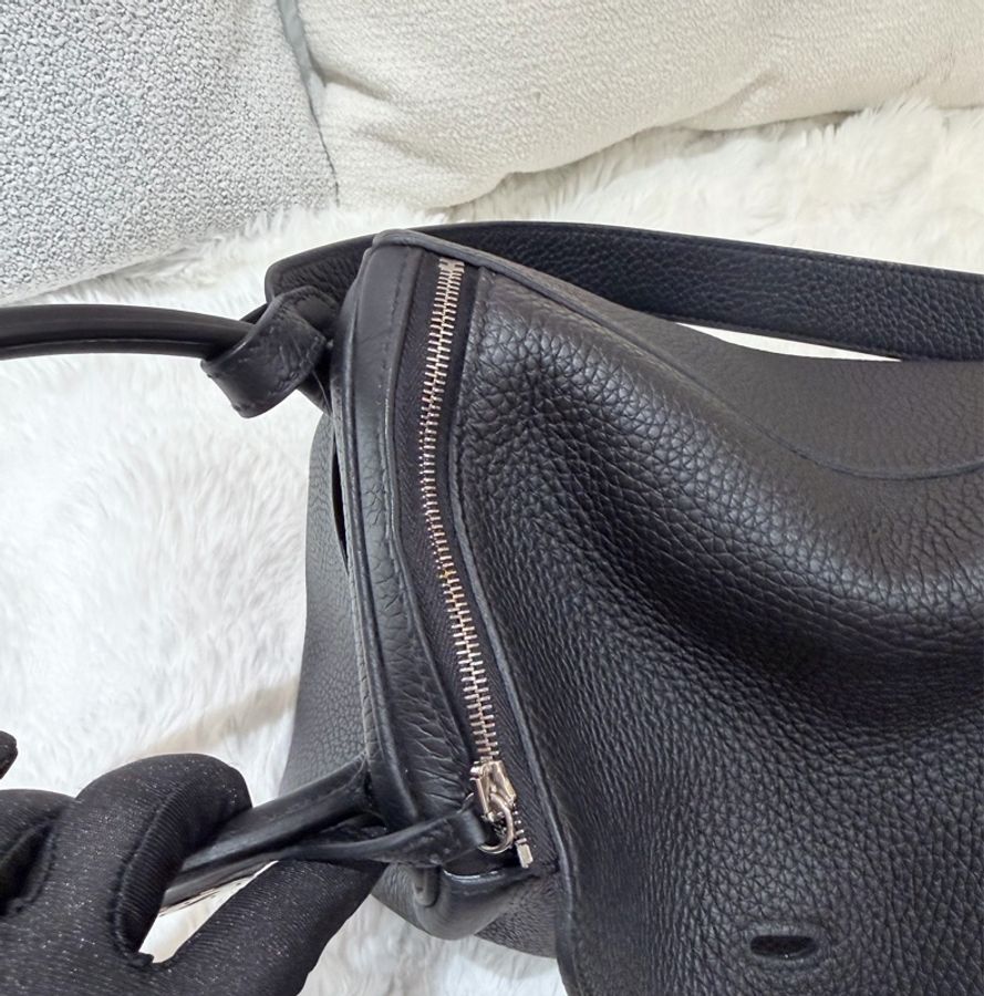 Hermes/ Lindy 26/ 黑銀/ Z刻-21