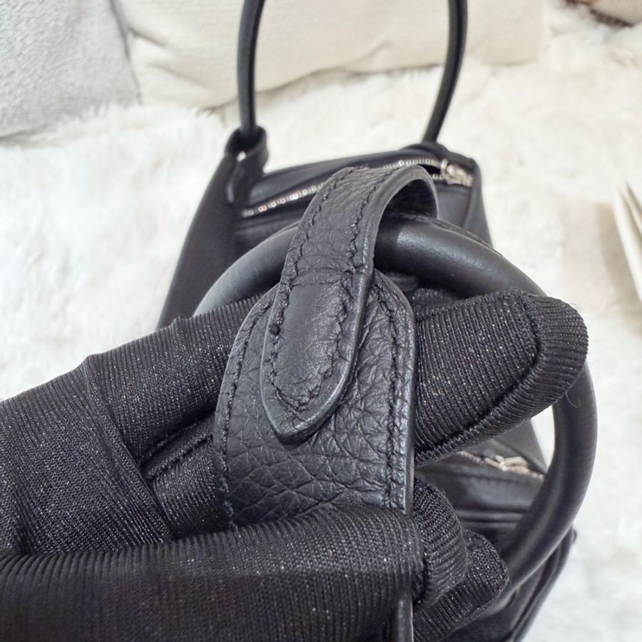 Hermes/ Lindy 26/ 黑銀/ Z刻-24