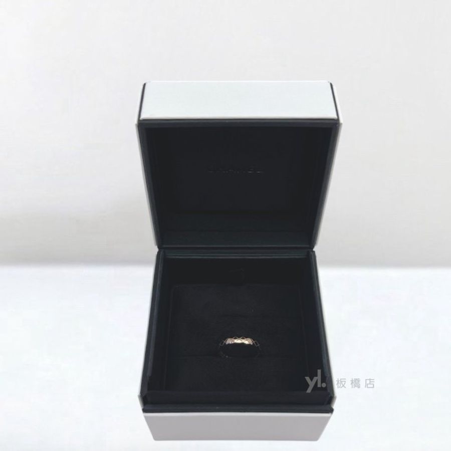S5468-CHANEL Coco Crush窄版18K白金戒指J11793-2