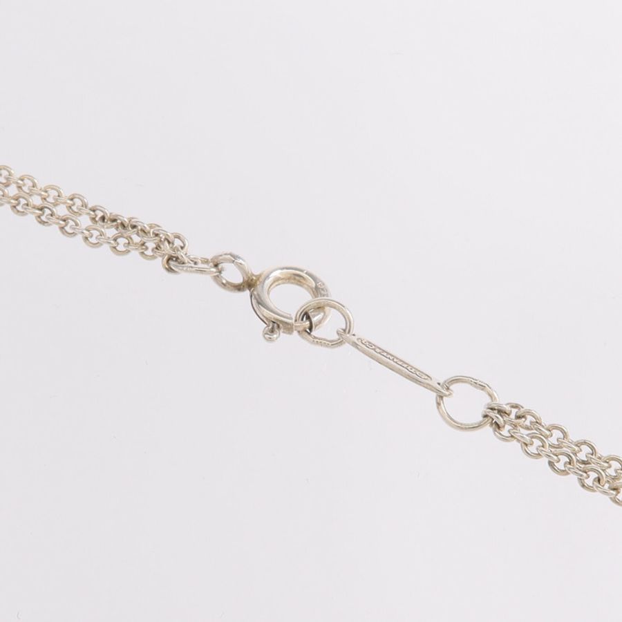 TIFFANY&CO 925純銀Infinity Necklace項鍊-4