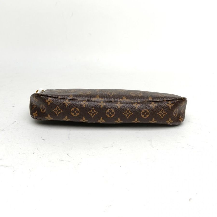 LOUIS VUITTON MultiPochetteAccessoires五合一綠肩帶老花PVC2020肩背包-4