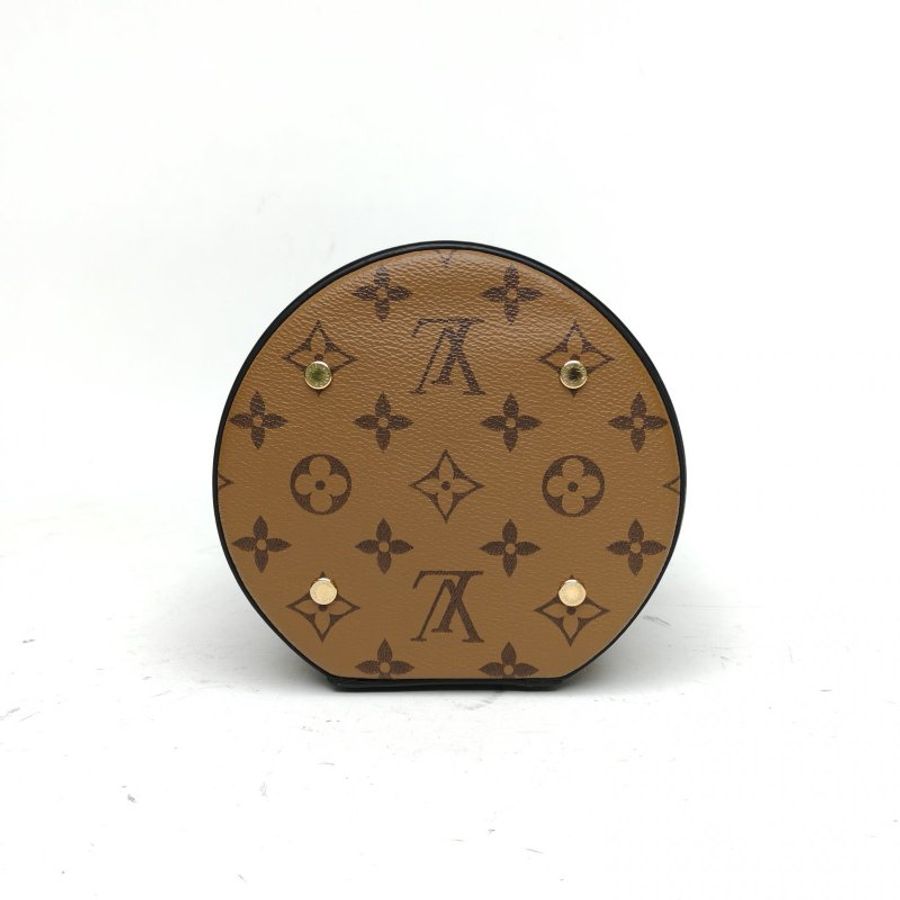 LOUIS VUITTON CANNES圓桶包拼色PVC2020老花肩背包-4