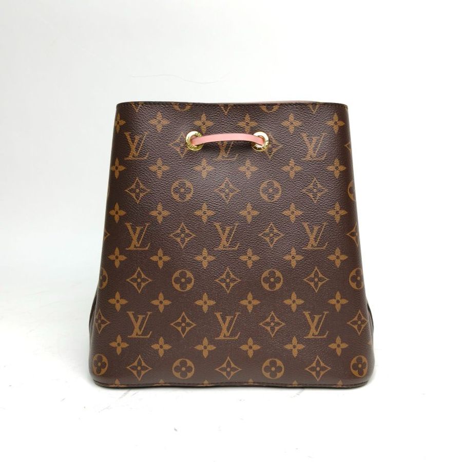LOUIS VUITTON NÉONOÉ水桶包中號26粉色內裏老花PVC金扣2020肩背包-2