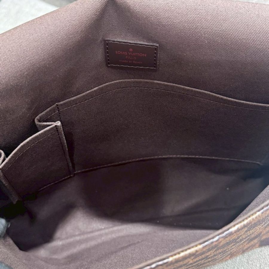 Louis Vuitton 經典棋盤格斜背包-4