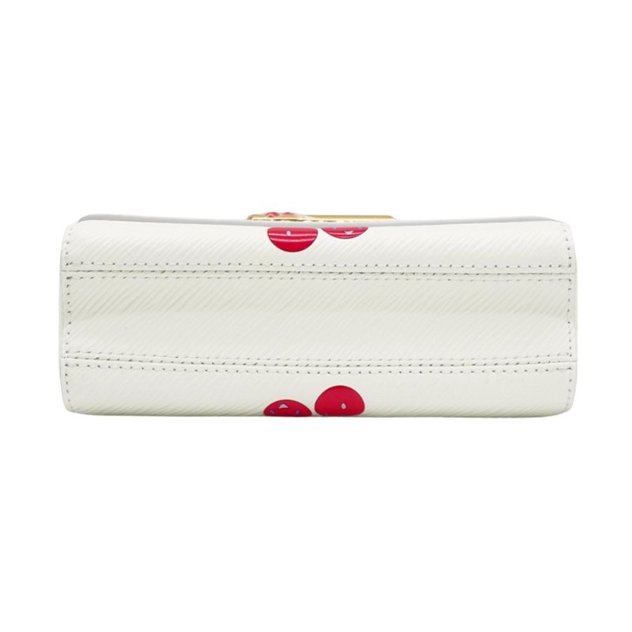 Louis Vuitton x TM Twist PM 櫻桃印花EPI牛皮二用包(M13239-白)-3