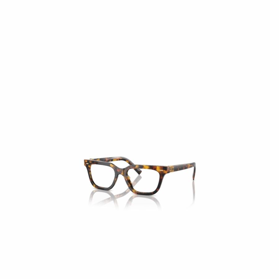 Miu Miu 女士 徽標平光鏡51 53碼橋寬: 1.8cm; 鏡腿長: 14cm; 鏡片直徑: 5.1cm<br>橋寬: 1.8cm; 鏡腿長: 14cm; 鏡片直徑: 5.3cm-0