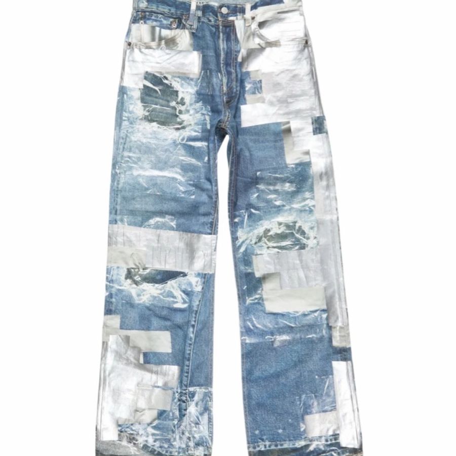 Acne Studios 男士 印花牛仔褲EU-44 EU-46 EU-48 EU-50 EU-52碼-0