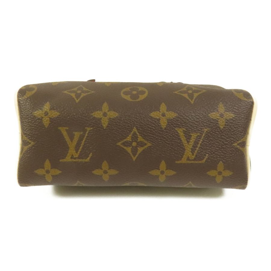 LOUIS VUITTON Monogram Speedy Nano手挽肩背兩用袋-3