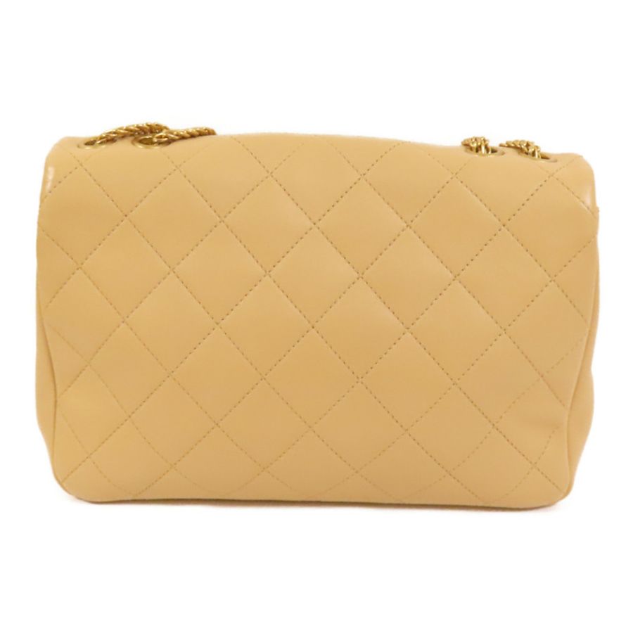 CHANEL 羊皮皮革Chain Shoulder Bag鏈帶肩背袋-1