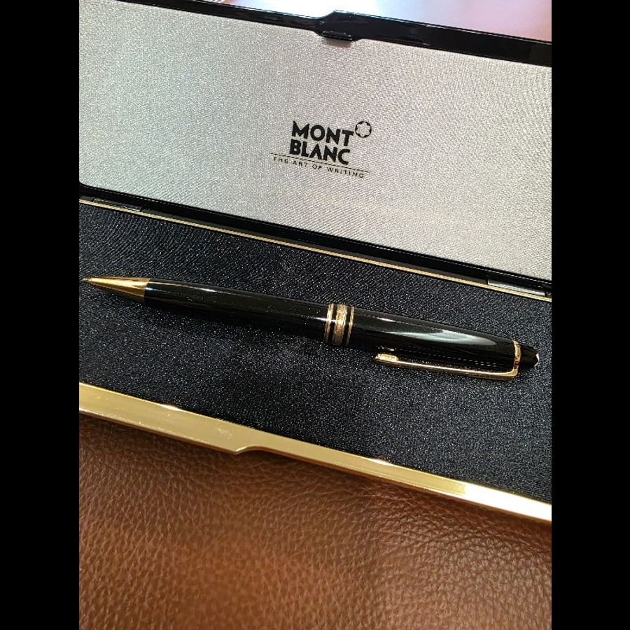 稀有真品Montblanc Meisterstück Pix 萬寶龍機械自動鉛筆 0.5mm-5