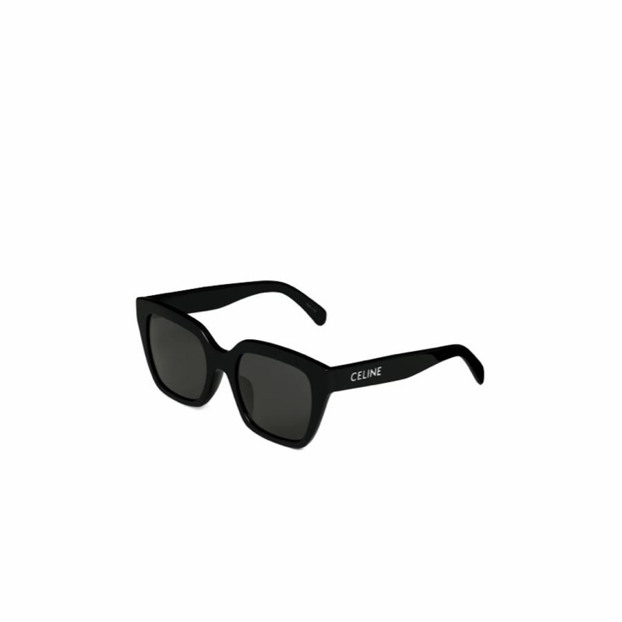 Celine 女士 徽標太陽鏡56 均碼碼橋寬: 2.1cm; 鏡腿長: 14.5cm; 鏡片直徑: 5.6cm<br>橋寬: 2.5cm; 鏡腿長: 13.7cm; 鏡片直徑: 5.5cm-0