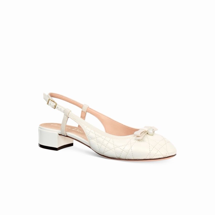 Dior 女士 Dior Ballet 露跟高跟涼鞋35 35.5 36 36.5 37 37.5 38 38.5 39 39.5 40 40.5 41 42碼跟高: 3cm-0