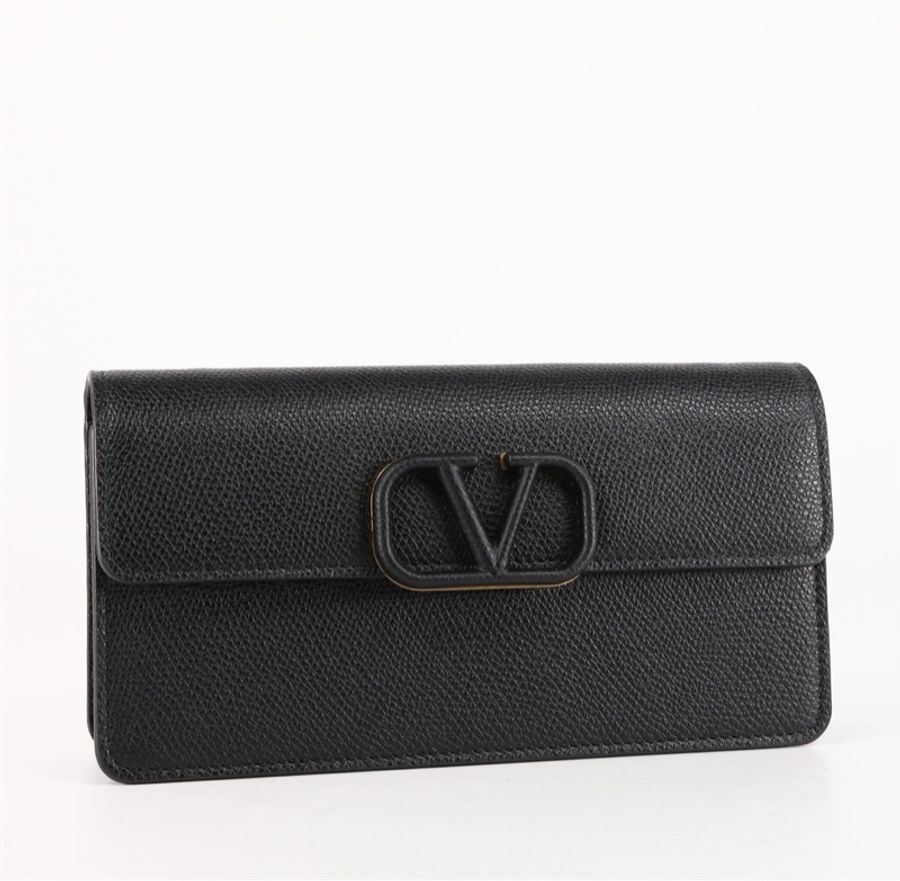 Valentino 女士 VLogo Signature 粒面鏈式單肩包均碼碼20cm*4cm*11cm-0
