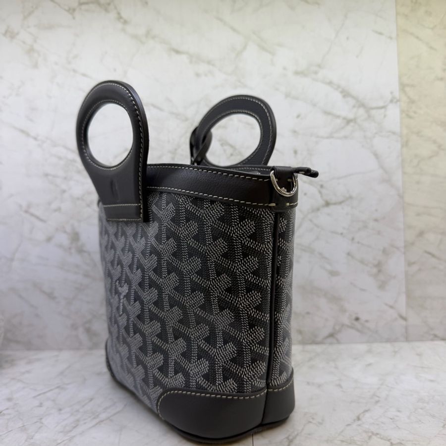 GOYARD BELUGA灰色滿版LOGO兩用包-1