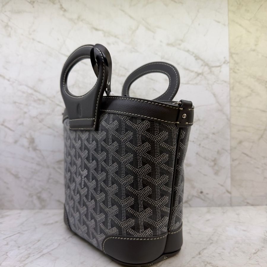 GOYARD BELUGA灰色滿版LOGO兩用包-3