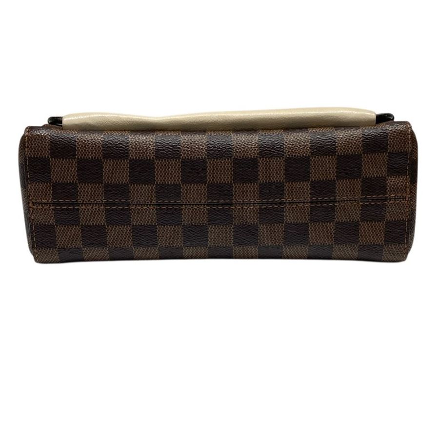 LOUIS VUITTON 路易威登 N40113 DAMIER VAVIN PM PVC帆布 棋盤格 棕色×米色 金釦-3