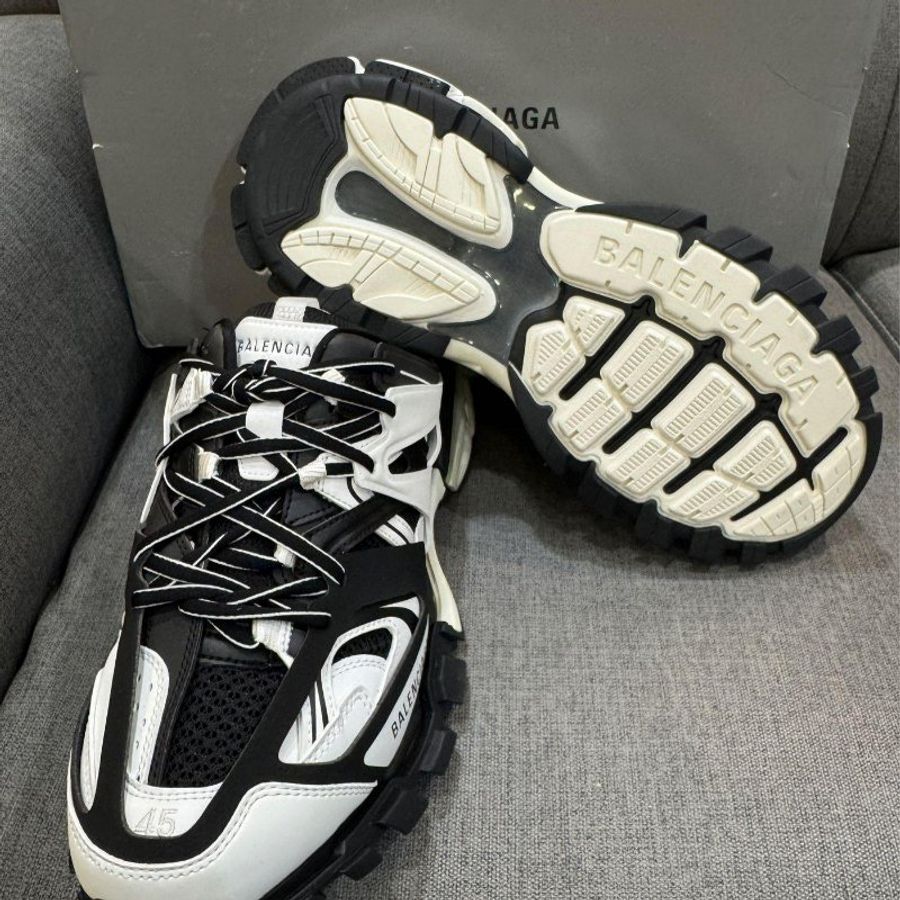 💎Han's house精品服飾💎Balenciaga Track Mule 巴黎世家 半拖 懶人鞋 現貨45 原價29200-2