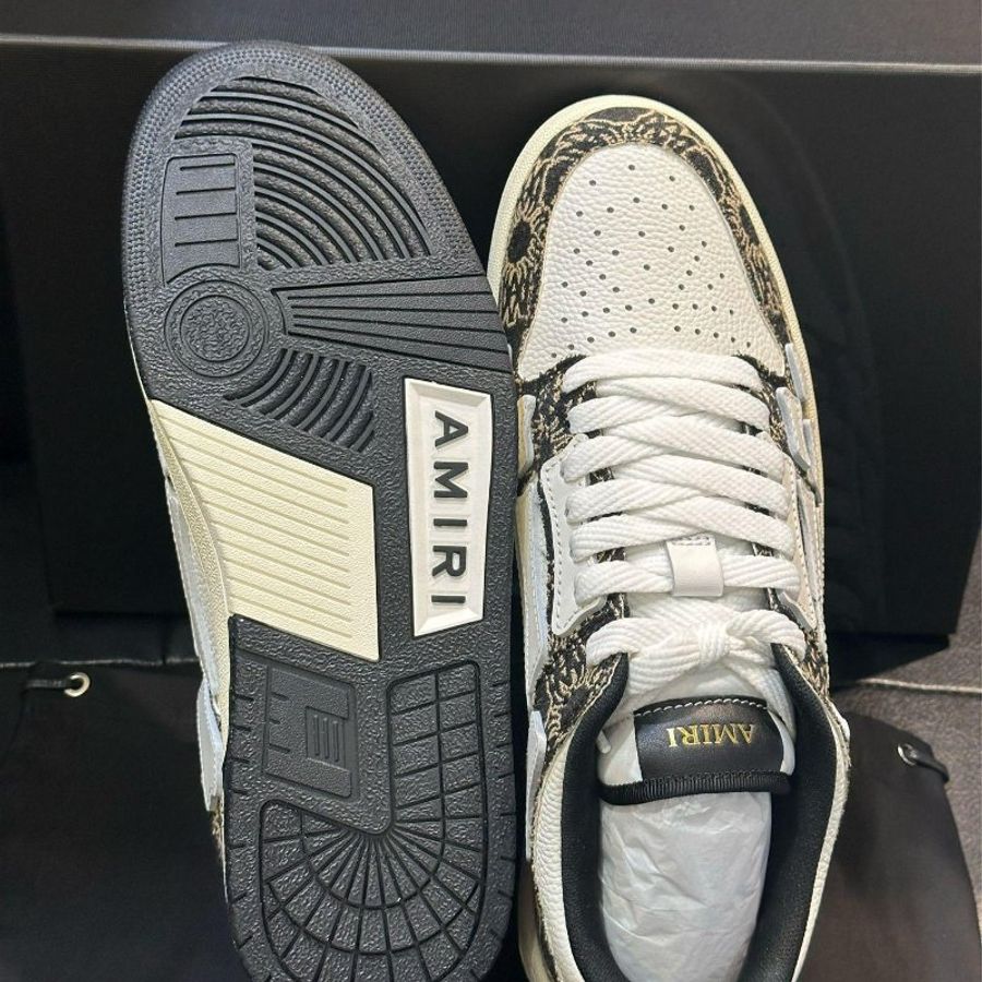 💎Han's house精品服飾💎AMIRI 阿米里 皮革 骨頭 鞋 現貨43/44 原價25100-3