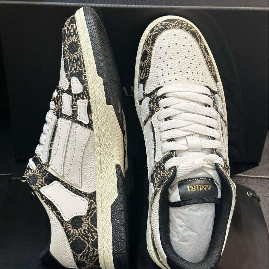 💎Han's house精品服飾💎AMIRI 阿米里 皮革 骨頭 鞋 現貨43/44 原價25100-4