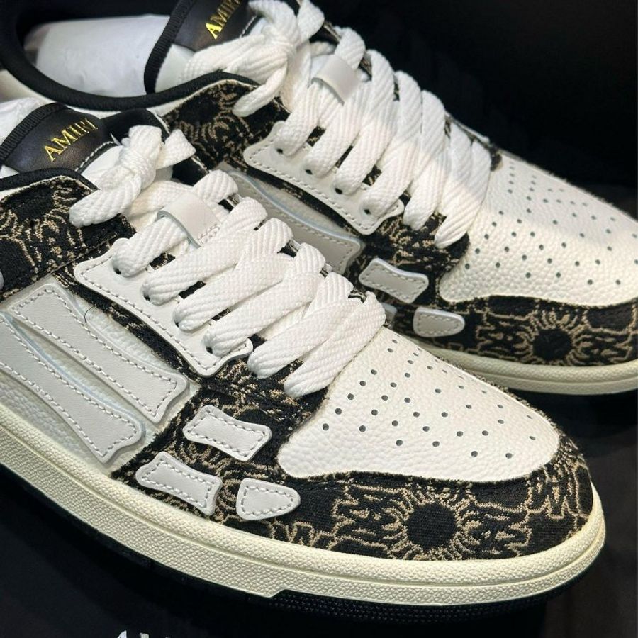 💎Han's house精品服飾💎AMIRI 阿米里 皮革 骨頭 鞋 現貨43/44 原價25100-7