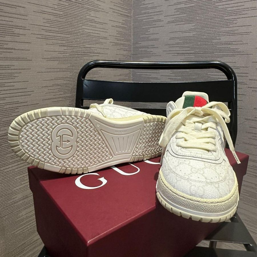 💎Han's house精品服飾💎GUCCI 古馳 老花 Re Web 鞋 義大利製 現貨 27 原價38000-4