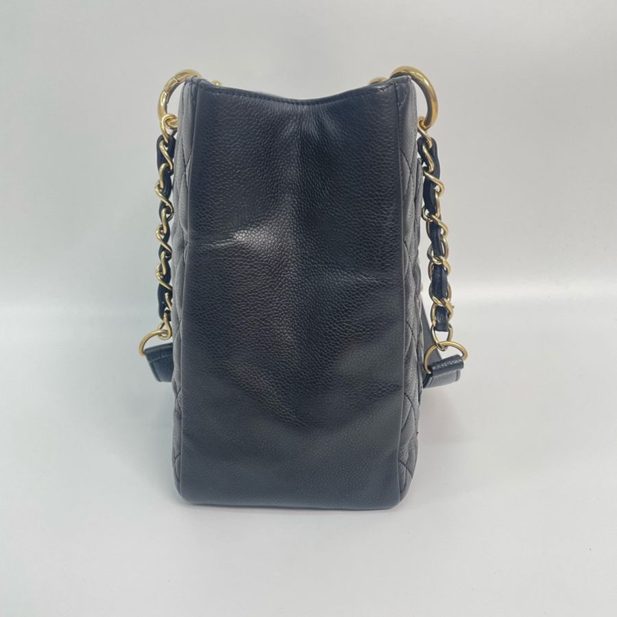 Chanel • 經典黑金荔枝牛皮Gst 有卡-7