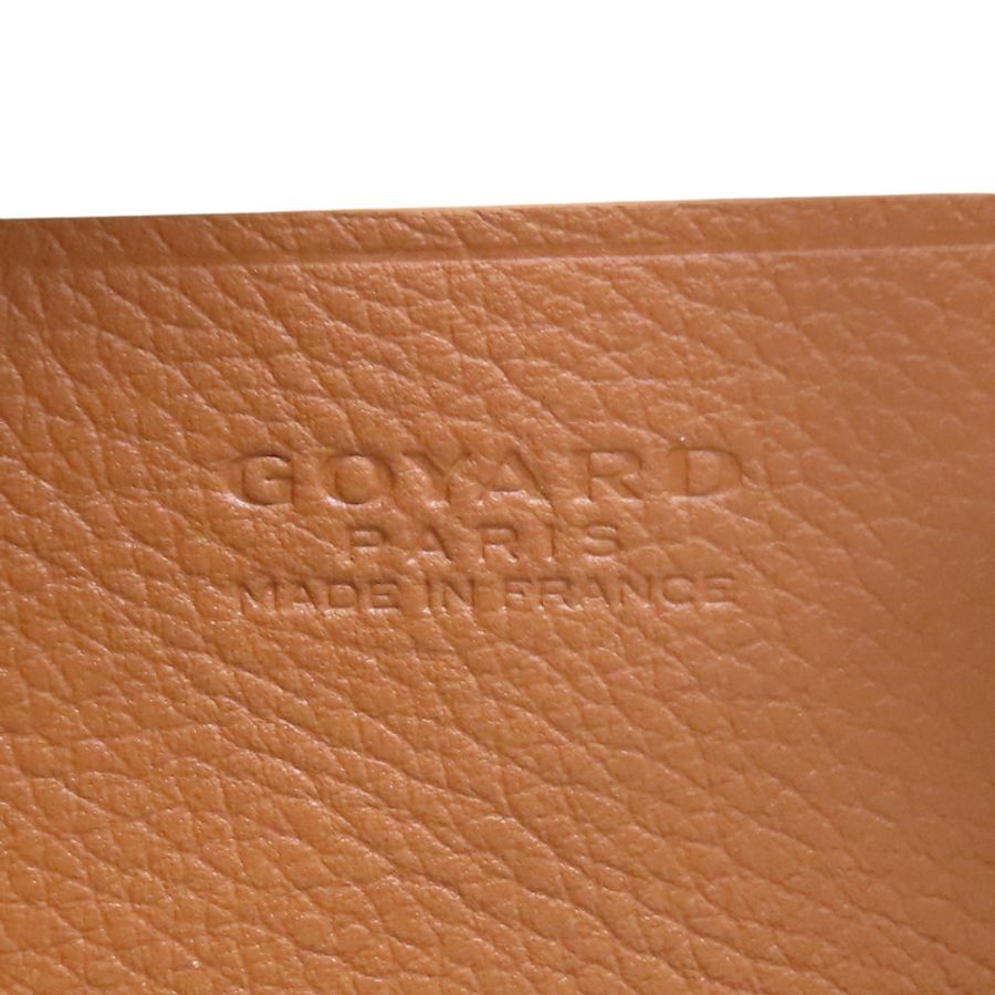 棕色 Goyardine帆布 Plume Pouch 肩背包【GOYARD 高雅德】 PLUMETPMLTY-4