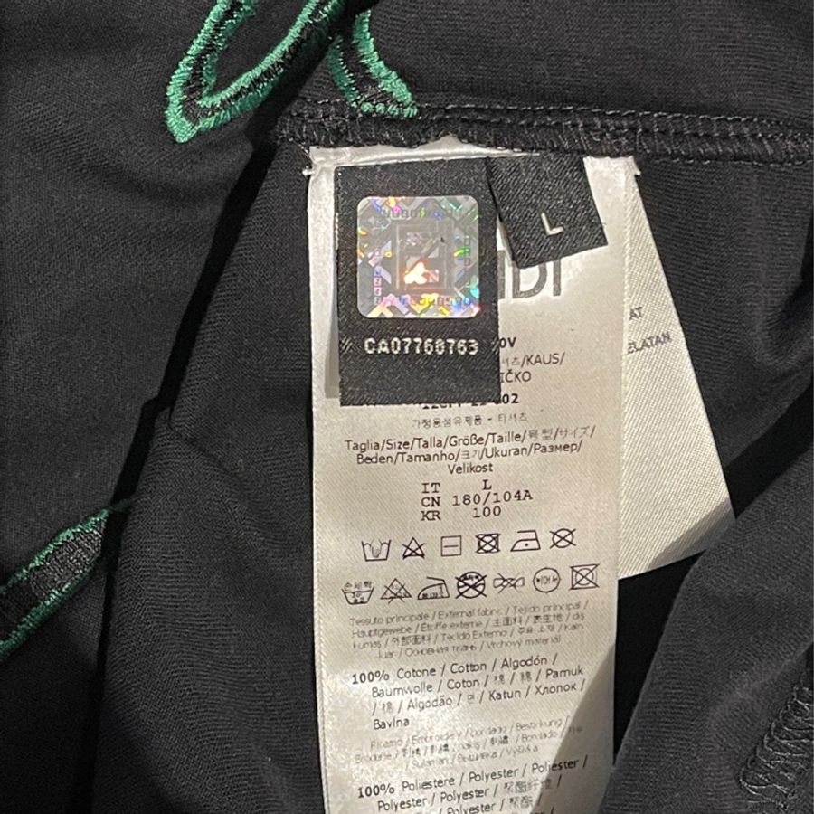 Fendi logo短袖T恤-4
