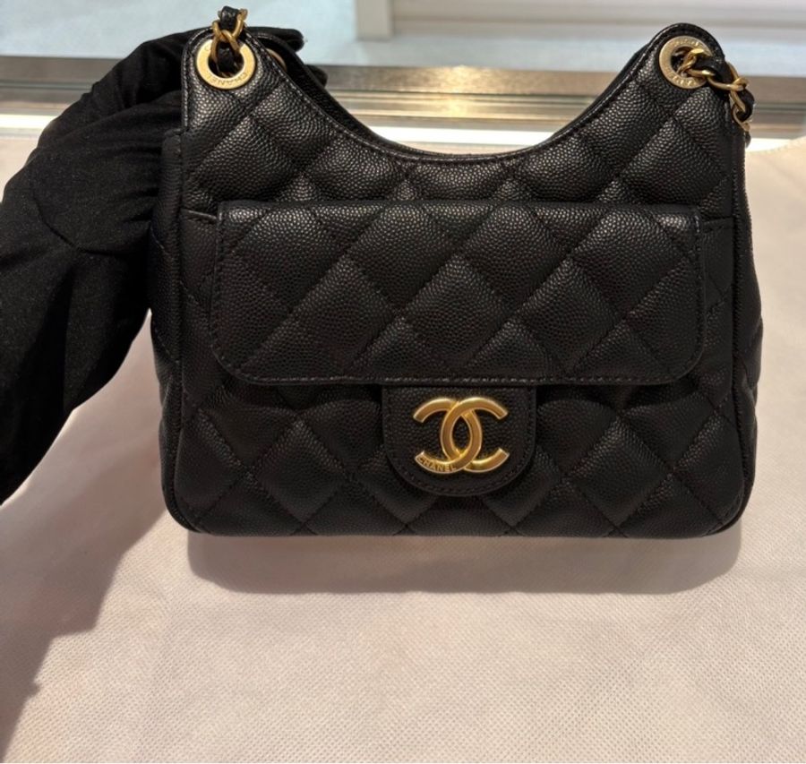 CHANEL 天貓精靈 荔枝皮 HOBO-12