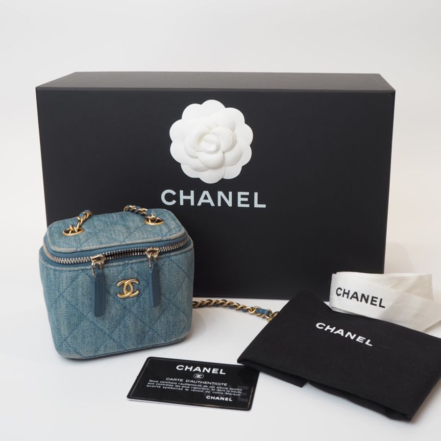CHANEL單寧金球小盒子-0