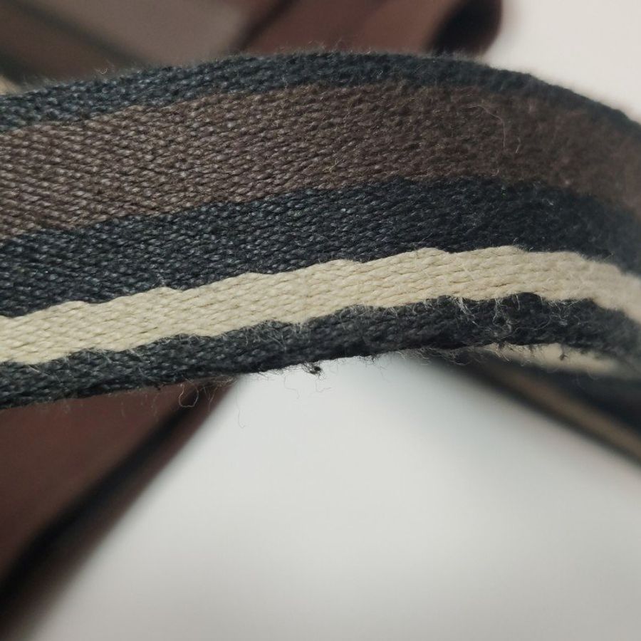 Hermes Troca Horizo​​​​ntal單肩包帆布Evergrain牛皮銀扣紅棕色白色89黑色灰色-11