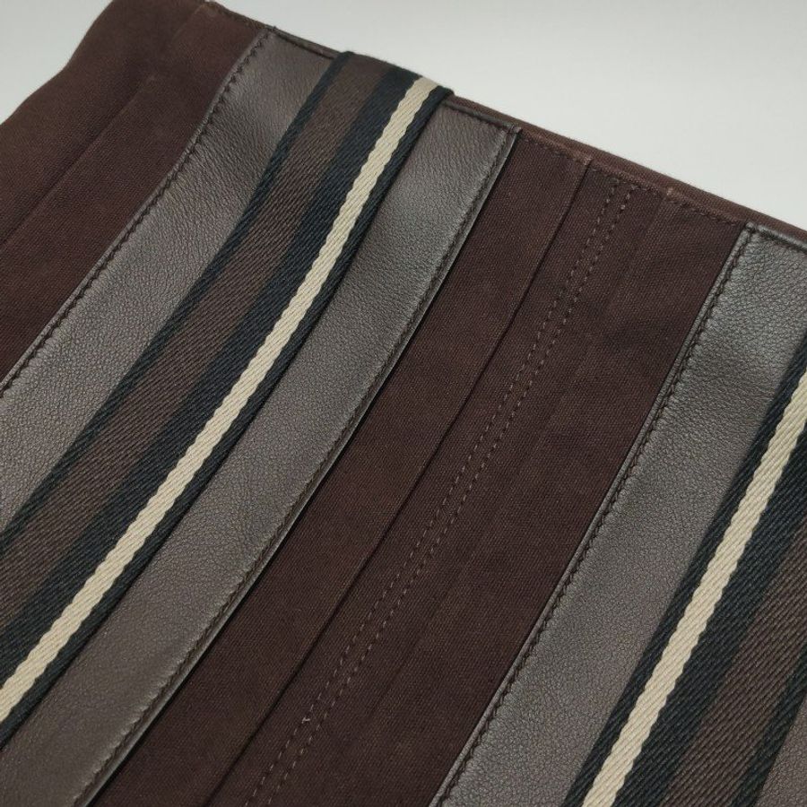 Hermes Troca Horizo​​​​ntal單肩包帆布Evergrain牛皮銀扣紅棕色白色89黑色灰色-20