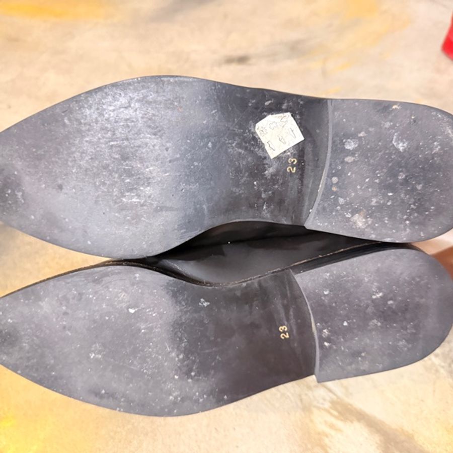 comme des garcons川久保玲尖頭蝴蝶結牛津鞋-9