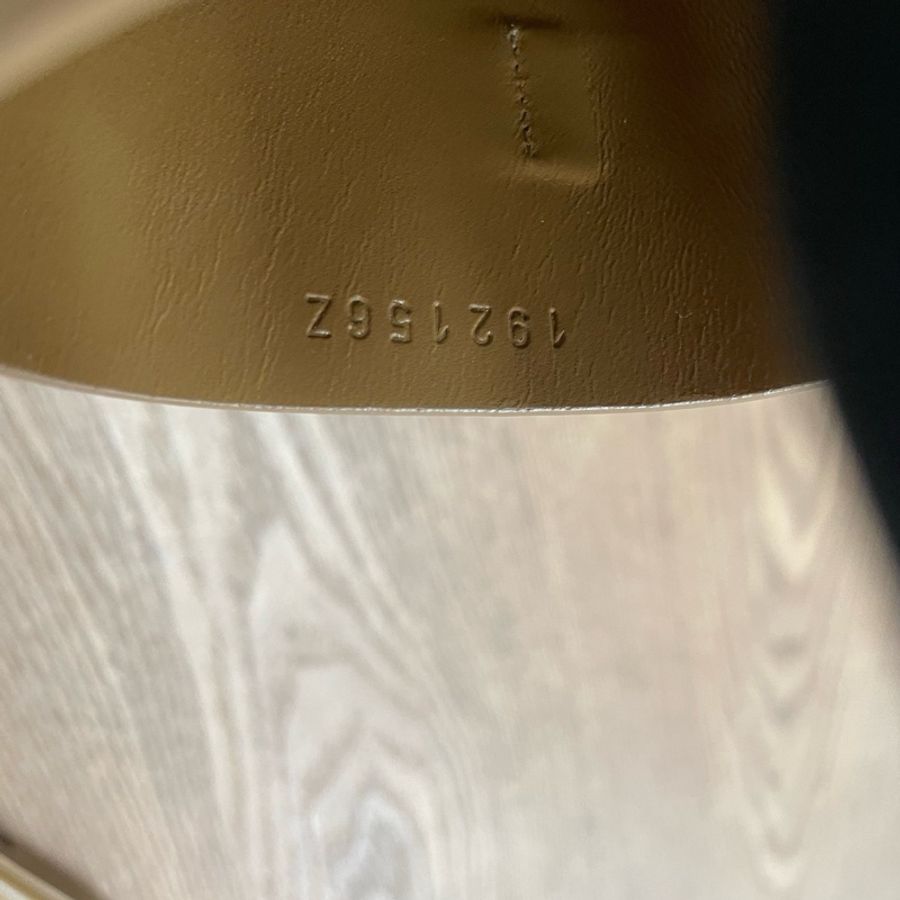 愛馬仕Hermes 馬車扣拖鞋 金棕色 37.5碼-9