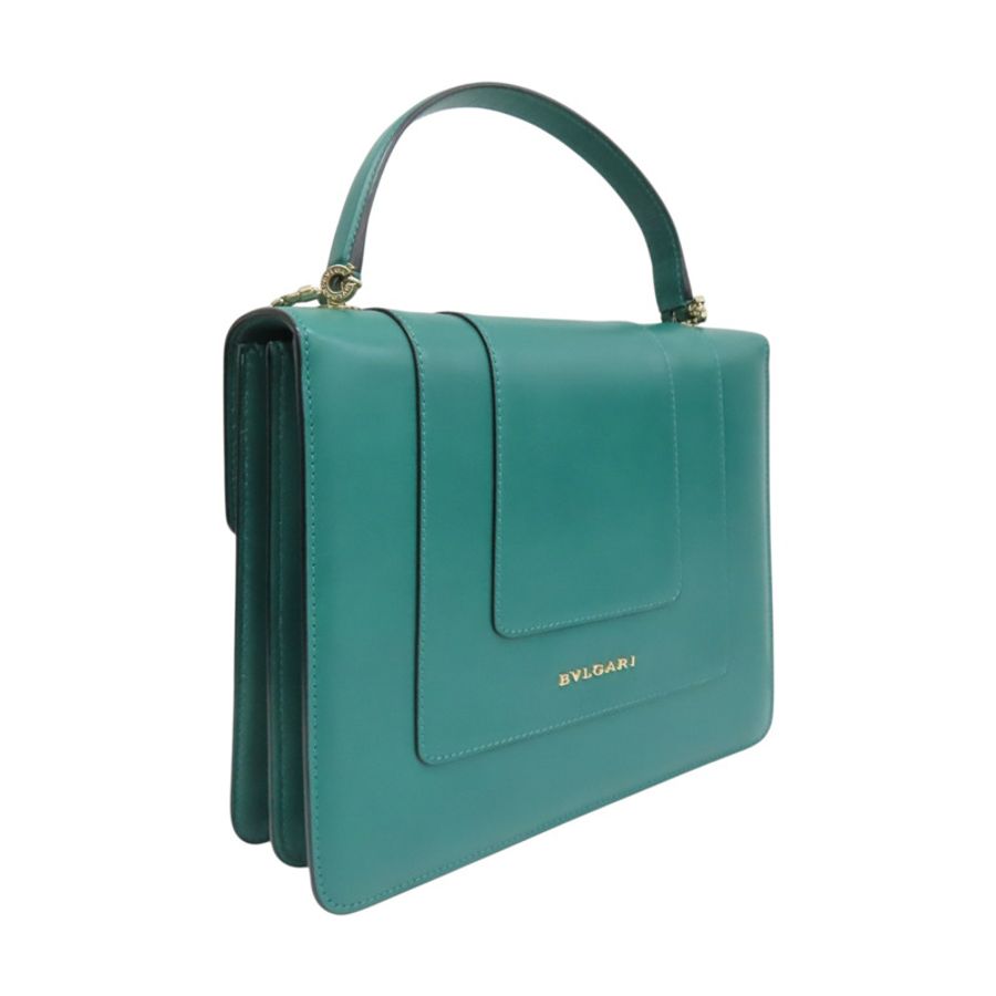綠色牛皮 Serpenti Forever 兩用包 39781【BVLGARI 寶格麗】 39781-1