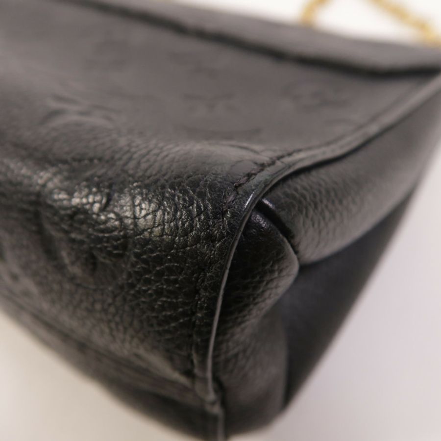 LOUIS VUITTON Monogram Empreinte Vavin BB金扣鏈帶肩背袋-11