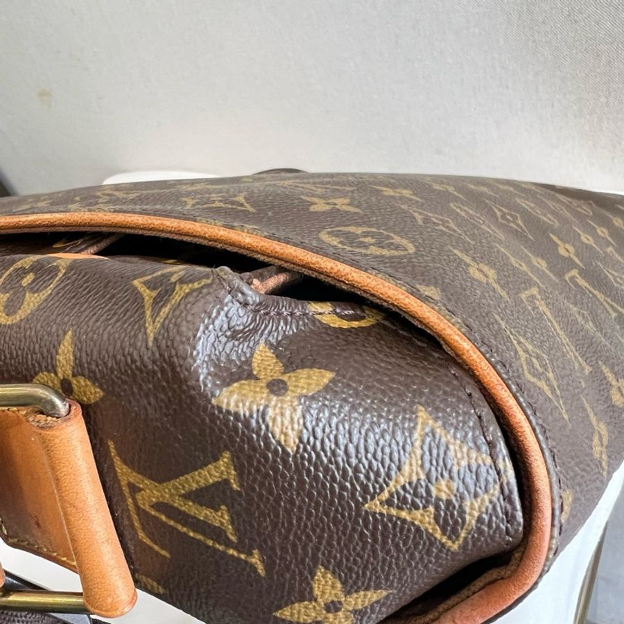 Louis Vuitton 男士大號老花郵差包 尺寸 36*33無附件-10