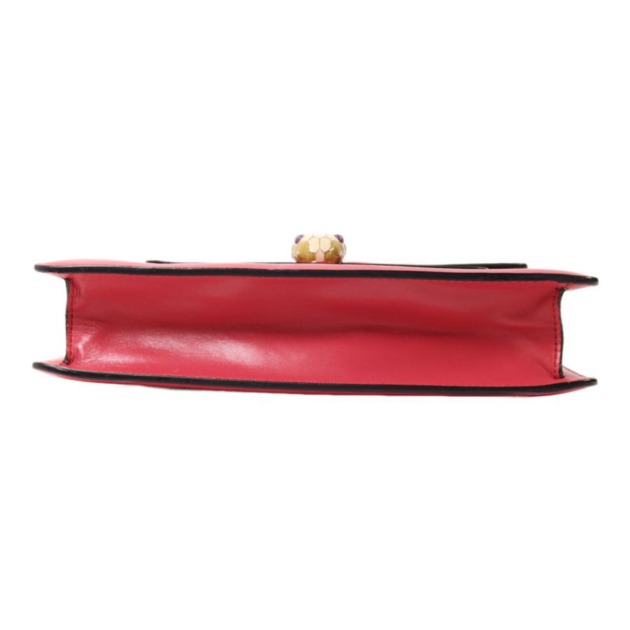 BVLGARI 牛皮皮革Shoulder Bag鏈帶肩背袋-3