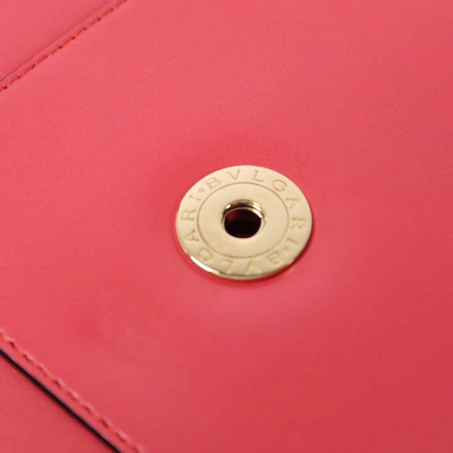 BVLGARI 牛皮皮革Shoulder Bag鏈帶肩背袋-10