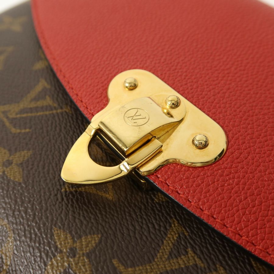 LOUIS VUITTON Monogram Saint Placide鏈帶肩背袋-8