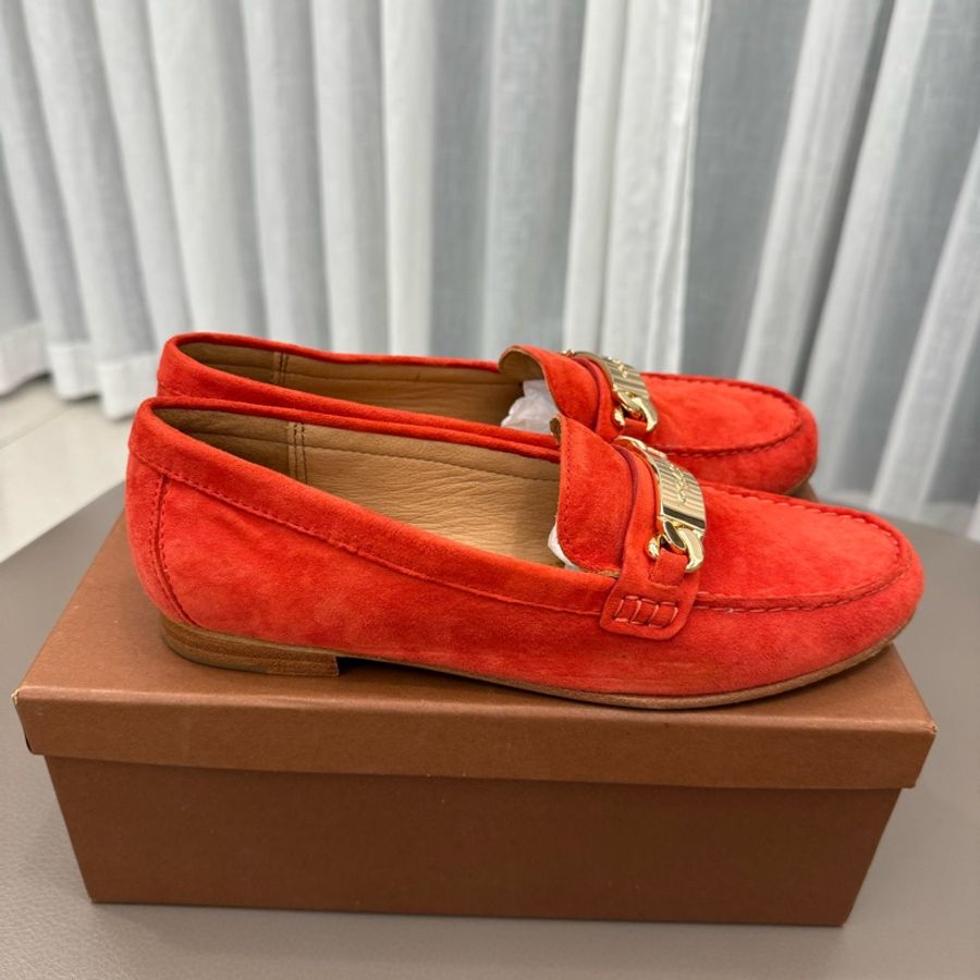 Coach Kimmie Loafer 蔻馳 麂皮樂福鞋 7.5號-4