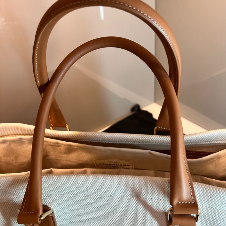 【近全新正品】Celine Cabas Tote 帆布托特包-大號(附保卡、訂製內袋與雙風格絲巾)-21