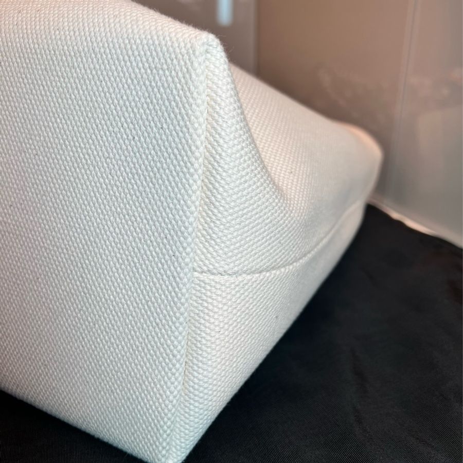 【近全新正品】Celine Cabas Tote 帆布托特包-大號(附保卡、訂製內袋與雙風格絲巾)-11