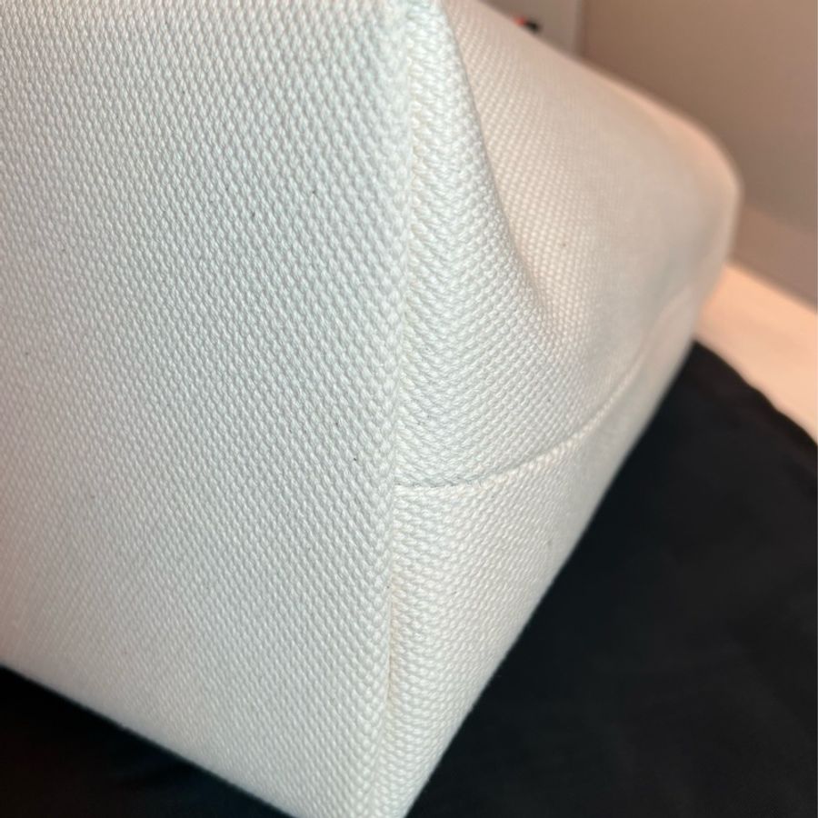 【近全新正品】Celine Cabas Tote 帆布托特包-大號(附保卡、訂製內袋與雙風格絲巾)-13